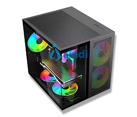 Xzeal XZGAMC1B Gabinete CUBO GAMER CXi1 Negro | XZGAMC1B