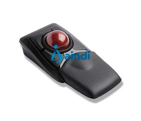 Kensington K72359WW Trackball inalámbrico con Bluetooth, negro con detalles en rojo