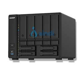 QNAP TS-H973AX-32G-US NAS de 9 bahías, 32GB DDR4 SODIMM, 2.5GbE y 10GbE