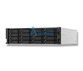 Nas qnap ts-h1886xu-rp-r2-d1622-32g/fuente redundante/ 18 bahias (12 sata de 3,5 + 6 sata de 2,5) /rack 2u/nucleo cuádruple 2.6 ghz/32gb ddr4 hasta 128 gb/4 pto 2,5 gbe /2 pto sfp+ 10 gbe/ usb 3.2