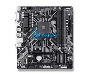 Placa Base MB GIGABYTE B450 para Procesadores AMD S-AM4 (2ª Generación) - Micro ATX, 4x DDR4 2933 MHz, DVI/HDMI, 4x USB 3.1, M.2 - Gama Media