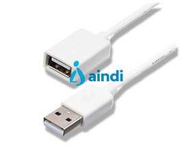 Cable de Extensión Alargador USB 2.0 de Alta Velocidad Hi Speed - Macho a hembra USB A - 3M - Blanco - StarTech.com Mod. USBEXTPAA3MW