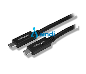 StarTech.com USB315CC1M Cable USB-C a USB-C de carga 1 m 60W USB 3.0 5Gbps