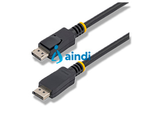 CABLE DISPLAYPORT 4K de 5M - MBR con Cierre de Seguridad mediante Mecanismo de Bloqueo - 2x Macho DP - Latches - Negro - STARTECH.COM MOD. DISPL5M