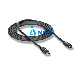 StarTech.com TBLT3MM2M Cable Thunderbolt de 2 m para Thunderbolt 3 USB-C, 20 Gbps, 4K a 60 Hz, hasta 100 W