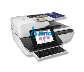HP Scanjet Enterprise Flow N9120 fn2 Escáner de base plana y ADF 600 x 600 DPI A3 Negro, Blanco