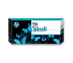 HP Cartucho de tinta DesignJet 730 de 300 ml, gris