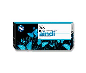 HP Cartucho de tinta DesignJet 746 de 300 ml, negro fotográfico