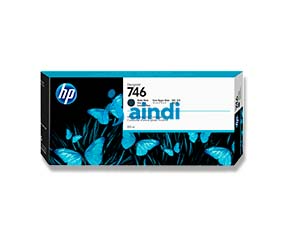 HP Cartucho de Tinta DesignJet 746 300 ml Negro Mate P2V83A UPC 0191628213580