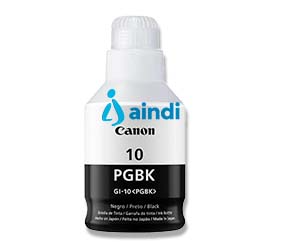 Canon GI-10PGBK Botella de tinta negra, rendimiento 8300 páginas, 3382C001AA