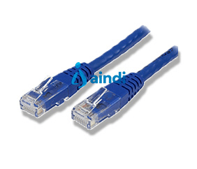 StarTech.com C6PATCH7BL Cable de red CAT6 UTP RJ45 Gigabit Ethernet ETL patch moldeado 2.1 m azul - C6PATCH7BL