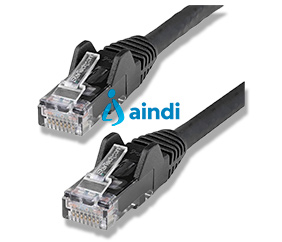 StarTech.com N6PATCH10BK Cable de red Ethernet UTP Cat6 Gigabit 3 m sin enganches negro