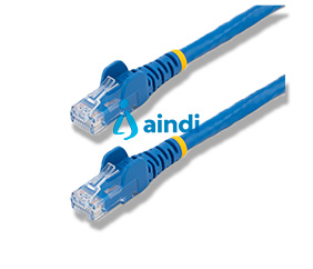 StarTech.com N6PATCH7BL Cable de red Cat6 UTP RJ45 Gigabit Ethernet ETL Patch moldeado Snagless azul