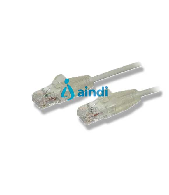CABLE DE 30CM DE RED ETHERNET CAT6 DELGADO SIN ENGANCHES - CABLE DE RED SNAGLESS - GRIS - STARTECH.COM MOD. N6PAT1GRS