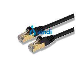 Cable Ethernet CAT6A de 2m - Negro - 10Gbps Snagless Blindado RJ45 PoE 100W - StarTech.com Mod. C6ASPAT5BK