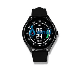 Vorago SW-505 Smart Watch Redondo IP67 Bluetooth Pantalla AMOLED 1.43" Táctil Negro 2 Extensibles SW-505