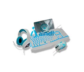 VORTRED V-930457 Kit 4 en 1 Gamer con teclado, mouse y audífonos con sonido potente 7.1 Avalanche | V-930457