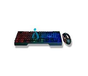 Naceb Technology Fallen Kit Teclado y Mouse Gamer Retroiluminado NA-0951