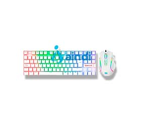 Redragon K552WRGB-BA-SP Combo de juego blanco | K552WRGB-BA-SP