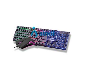 Xzeal XZKTALRW1B Kit teclado y mouse gamer XST201 XSKTALRW1B