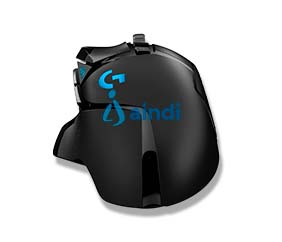 Logitech G502 HERO Mouse alámbrico negro 16000 DPI 11 botones 910-005550