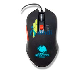 NECNON NGM-HYDRA Mouse Gaming óptico RGB 6 botones hasta 3200 DPI USB 2.0 negro | NGM-HYDRA
