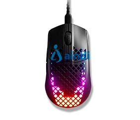 SteelSeries Aerox 3 62611 Mouse para juegos alámbrico súper ligero sensor óptico TrueMove 18.000 CPI