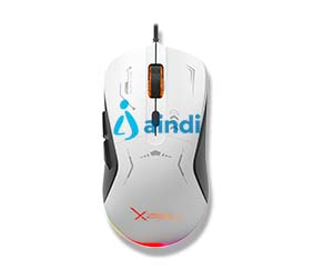 Mouse Xzeal XST-401 Mouse GAMER XST-401 Blanco-Negro XSAMGA2WB