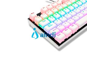 Redragon Sacarab White Keycaps Blanco A130W-SP