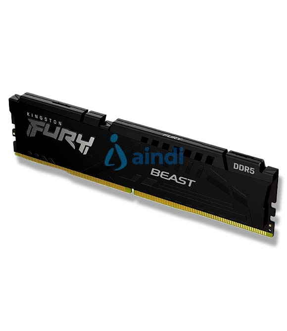 Memoria RAM Kingston Fury Beast DDR5 Black 32GB 5200MHz CL40
