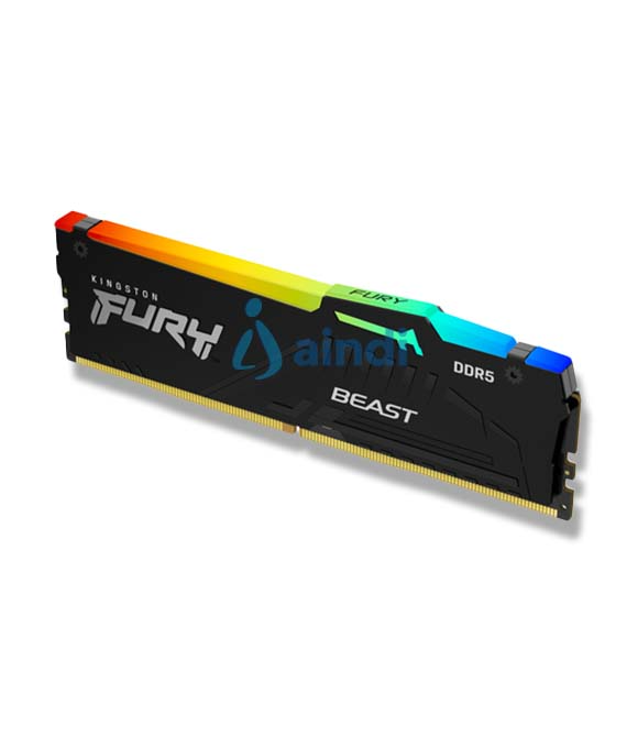 MEMORIA RAM KINGSTON FURYBEAST DDR5 BLACK 16GB 5200MHZ CL40(KF552C40BBA-16)