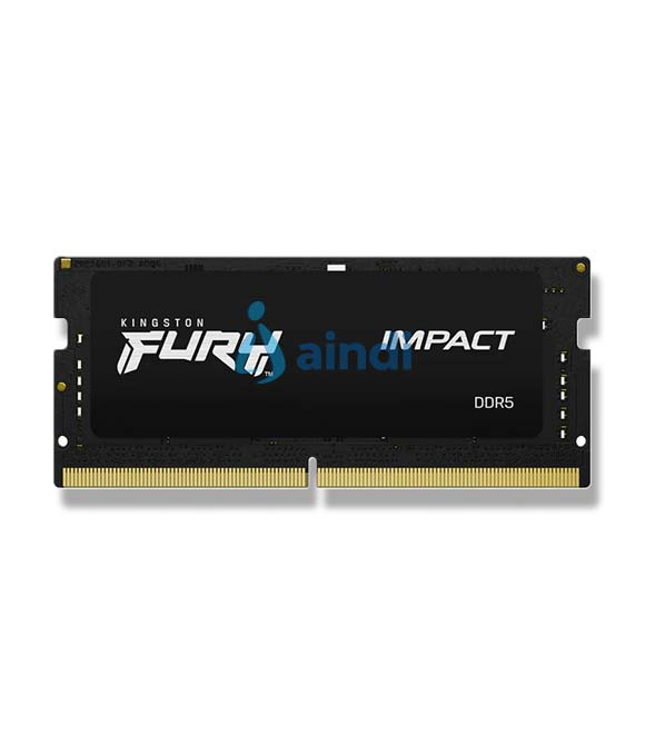 MEMORIA RAM KINGSTON FURYIMPACT DDR5 (2 X 32GB) BLACK 64GB 5600MHZ CL40 (KF556S40IBK2-64)