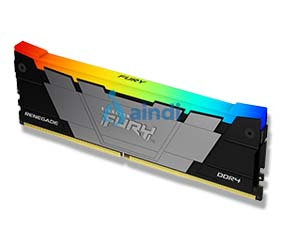 Kingston Fury Renegade Black DDR4 16GB 3200MT/s XMP RGB CL16 con disipador de calor KF432C16RB12A/16