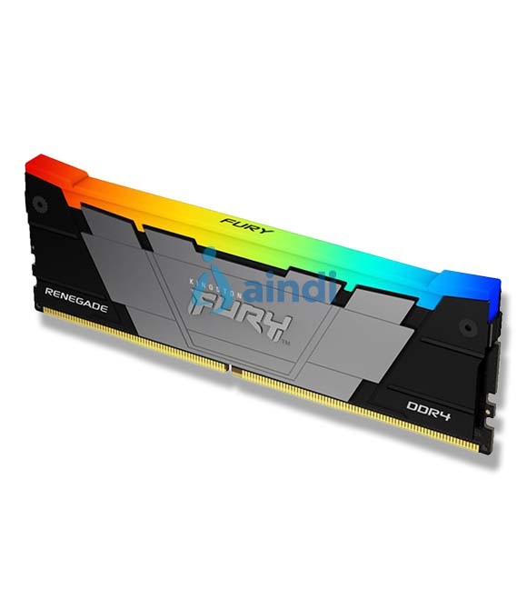 MEMORIA RAM KINGSTON FURY RENEGADE DDR4 RGB- 16GB 3600MT/S - BLACK XMP (KF436C16RB12A/16)