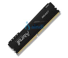 Kingston Fury Beast Black KF432C16BB/32 Memoria RAM DDR4 32GB 3200MT/s CL16 con disipador de calor