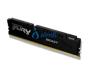 Kingston Fury Beast Black DDR5 16GB 5200MT/s CL40 con disipador de calor KF552C40BB-16