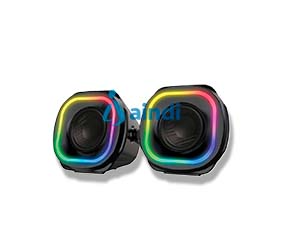 Bocinas Gaming Balam Rush BG555 2.0 Gamer Glimm Quad con Bluetooth, Auxiliar, Controlador Touch e Iluminación LED 3 modos | BR-937016