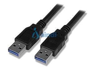 CABLE USB 3.0 DE 3 METROS - A MACHO A A MACHO - USB 3.1 GEN1 (5GBPS) - STARTECH.COM MOD. USB3SAA3MBK