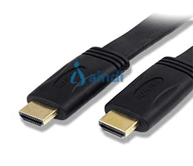 Cable hdmi de alta velocidad con ethernet 3m plano -2x hdmi macho - ultra hd 4k x 2k - negro - startech.com mod. hdmimm10fl