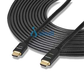 StarTech.com HDMM20MA Cable HDMI de 20 m de alta velocidad activo CL2 24AWG para instalación en pared UltraHD 4Kx2K