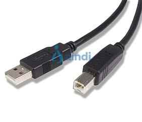 StarTech.com USB2HAB6 Cable USB para impresora 1.8 m USB 2.0 certificado USB-A macho a USB-B macho negro