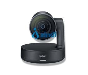 Sistema de videoconferencia logitech rally plus all in one 4k 30fps zoom 15x hd 1 mic 1 speakers ideal para salas grandes y extra grandes