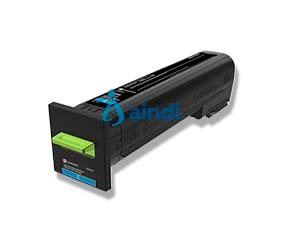 Título optimizado SEO (máximo 80 caracteres): Tóner Lexmark 72K4XC0 Cyan Alto Rendimiento CS820