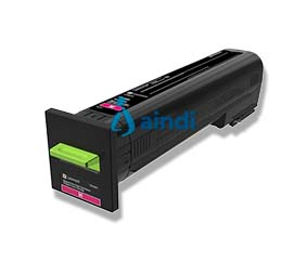 Lexmark CS820 Tóner Alto Rendimiento Magenta 22000 Páginas 72K4XM0