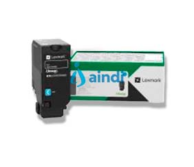 TONER LEXMARK 71C8HC0 CIAN, ALTO RENDIMIENTO 10500 PAGINAS, PARA CS730