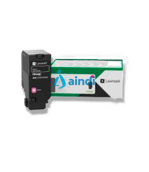 TONER LEXMARK 71C8HM0 MAGENTA, ALTO RENDIMIENTO 10500 PAGINAS, PARA CS730