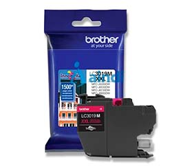CARTUCHO DE TINTA MAGENTA BROTHER LC3019M DE ALTO RENDIMIENTO 1500 PAGINAS AL 5 DE COBERTURA
