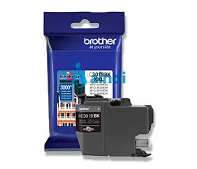CARTUCHO DE TINTA NEGRO BROTHER LC3019BK DE ALTO RENDIMIENTO 3,000 PAGINAS AL 5 POR CIENTO DE COBERTURA
