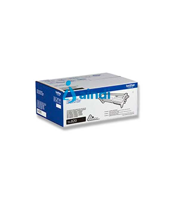 TONER BROTHER NEGRO TN820 RENDIMIENTO 3000 PAG PARA HL-L5100DN DCP-L5650DN MFC-L5900DW MFC-L6900DW