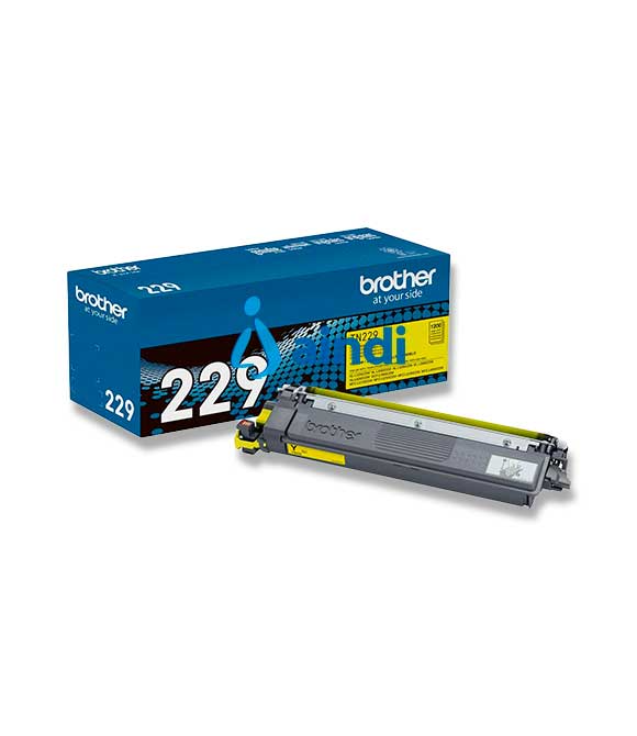 TONER BROTHER TN229Y AMARILLO RENDIMIENTO ESTÁNDAR HASTA 1,200 PAGINAS